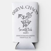 Personalized Bachelorette | Bridal Chaos  (Voorkant)