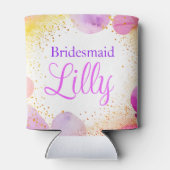 Personalized Bachelorette gifts coozies (Achterkant)