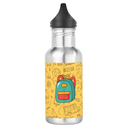 Personalized Back to School Backpack & Doodles Waterfles (Links)