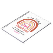 Personalized Back To School  for Teachers Students Notitieboek (Linkerzijde)