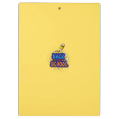 Personalized "Back To School" Fun Doodle Klembord (Achterkant)