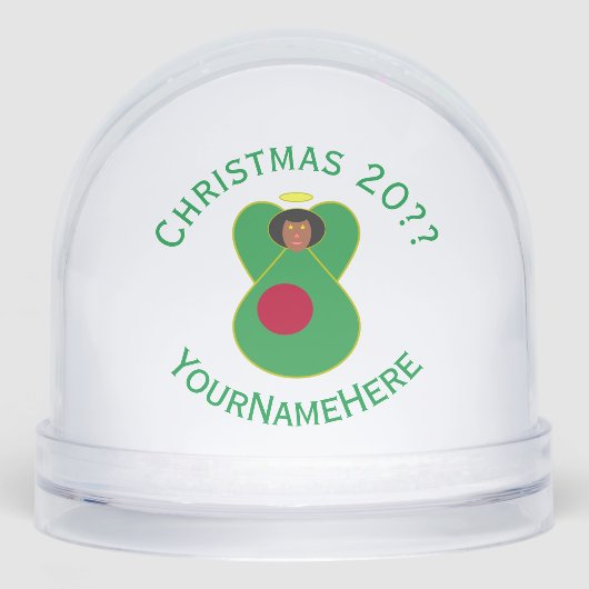 Personalized Bangladeshi Angel Christmas Flag  (Avant)