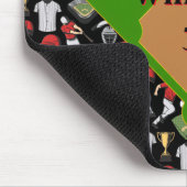 Personalized Baseball Mousepad Muismat (Hoek)