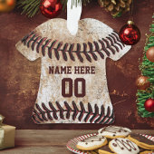 Personalized Baseball Ornaments