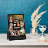 Personalized Basketball Senior Night Commemorative Fotoplaat (Zijkant)