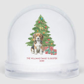 Personalized Beagle Dog Christmas (Arrière)
