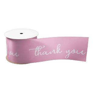 PERSONALIZED BEDANKT STIJLVOOL MODERN ROZE LINT