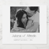 Personalized Beer Bottle Label Bier Etiket (Enkel label)