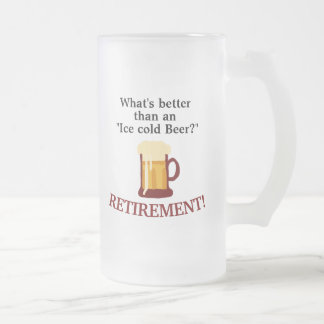 Personalized Beer Lovers Retirement Matglas Bierpul