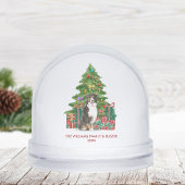 Personalized Bernese Mountain Dog Christmas Sneeuwbol
