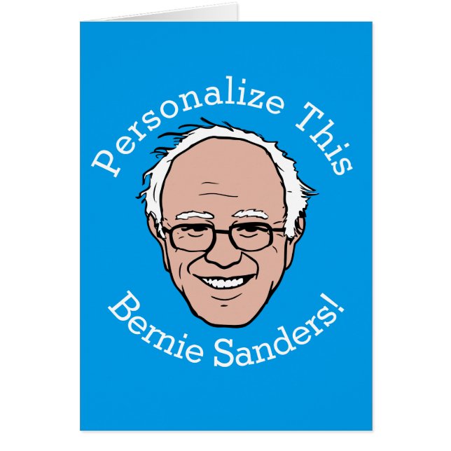 PERSONALIZED Bernie Sanders (Devant)
