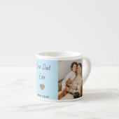Personalized Best Dad Ever Espresso Mug Kids Names (Devant droit)