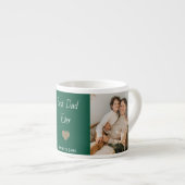 Personalized Best Dad Ever Espresso Mug Kids Names (Devant droit)