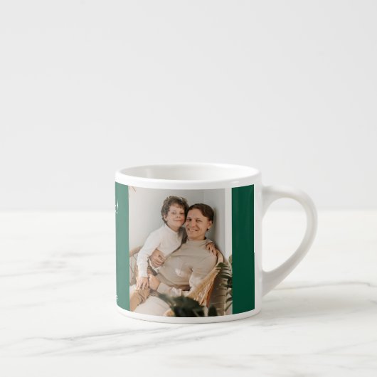 Personalized Best Dad Ever Espresso Mug Kids Names (Droite)
