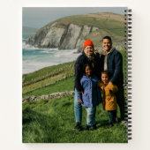 Personalized Best Dad Ever Photo Collage Notitieboek (Achterkant)