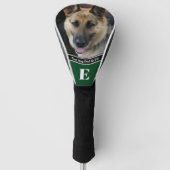 Personalized Best Dog Dad photo German Shepherd Golfheadcover (Voorkant)