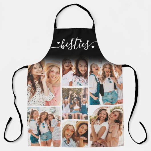 Personalized Best Friend BFF Photo Collage Schort (Voorkant)