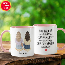 Personalized Best Friend Mug for Women | Funny Fri Mok