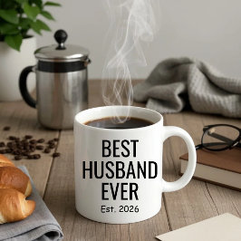 Personalized Best Husband Ever Mug Mok