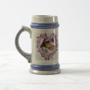 Personalized Best Mom Ever Dual Photo Keepsake Mug