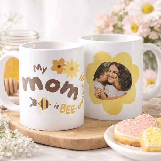 Personalized Best Mom Ever Photo Mug