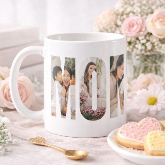 Personalized Best Mom Ever Photo Mug