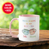 Personalized Best-Tea Mug – Best Friend Gift Mok