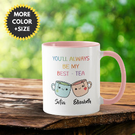 Personalized Best-Tea Mug – Best Friend Gift Mok