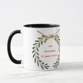Personalized “Best Wishes” Mug Mok
