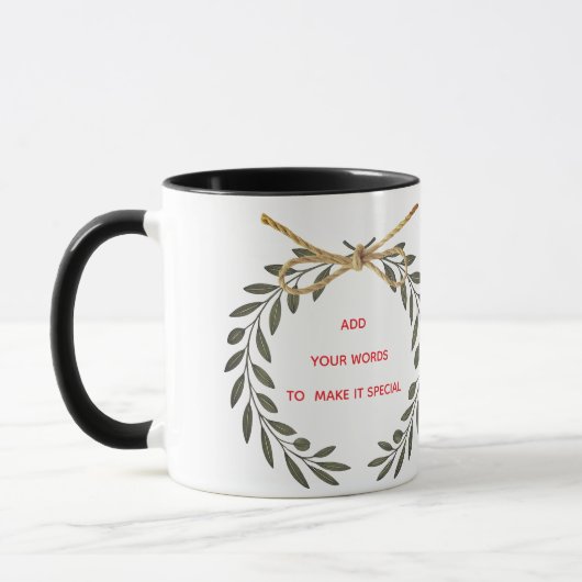 Personalized “Best Wishes” Mug Mok (Links)