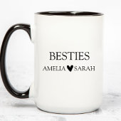 Personalized Besties Coffee Mug Best Friend Gift Mok