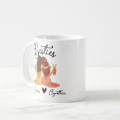 Personalized besties mug (Devant gauche)