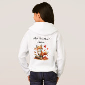 Personalized Big Brother/Sister Hoodie (Achterkant volledig)