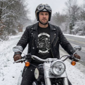 Personalized Biker Winter Sweatshirt Gift