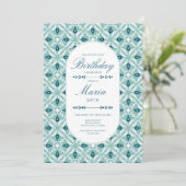 Personalized Birthday Invitation in Petaline (Debout devant)