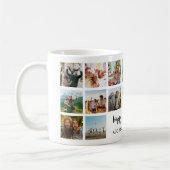 Personalized Birthday Photo Collage Mug Koffiemok (Links)