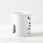 Personalized Black Cat Mug (Centre)