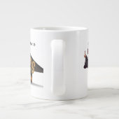 Personalized Black Gold Graduate Mug (Dos)