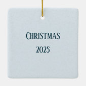 Personalized Black Labrador Retriever Ornament (Achterkant)