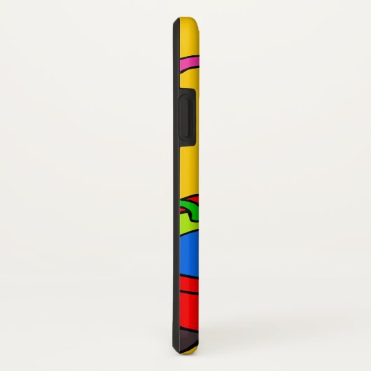 Personalized Black Labrador Rubber Ducks Case Dark (Achterkant / rechts)