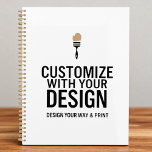 Personalized Blank Company Branded Custom<br><div class="desc">Stay organized and promote your brand with this Personalized Company-Branded Custom Planner—perfect for business professionals, team members, or client gifts. Designed with a blank cover ready for your company name, logo, or custom message, this planner combines functionality with polished corporate branding. Ideal as a branded daily planner, custom business organizer,...</div>