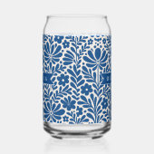 Personalized Blue Folk Floral Nordic Custom (Droite)