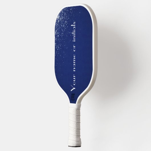 Personalized Blue Pickleball Paddle (Links)