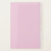 Personalized Blush Floral Planner (Dos)