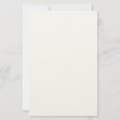  Personalized Boho Floral for Teacher Pad  Briefpapier (Achterkant)