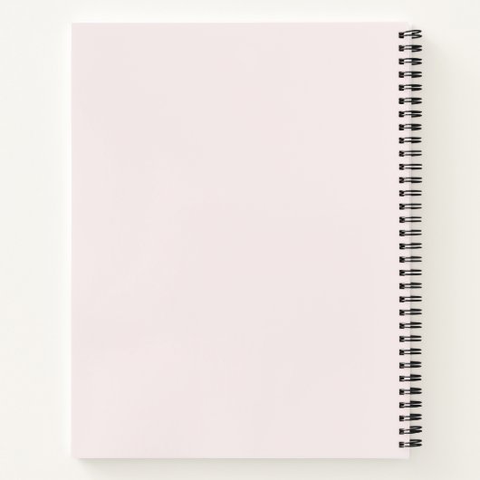 Personalized Botanical Pink Gratitude Journal (Dos)