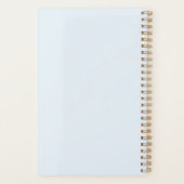 Personalized Botanical Watercolor Monogram Blue (Dos)