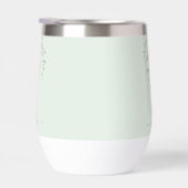 Personalized Botanical Watercolor Monogram Sage (Droite)