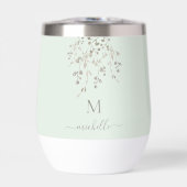 Personalized Botanical Watercolor Monogram Sage (Avant)