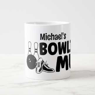 Personalized Bowling Mug Gift Jumbo-Tasse Extra Grote Beker